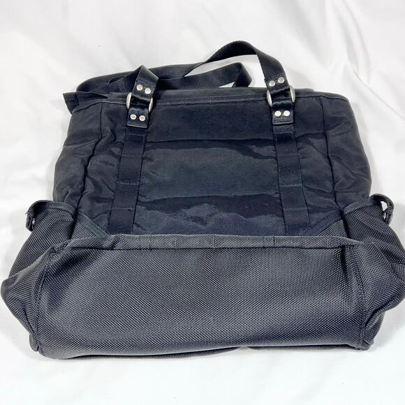 Vintage Oakley Voltage Tote Bag 2.0 Black Metal Vertical Y2K Messenger Shoulder - Picture 5 of 11